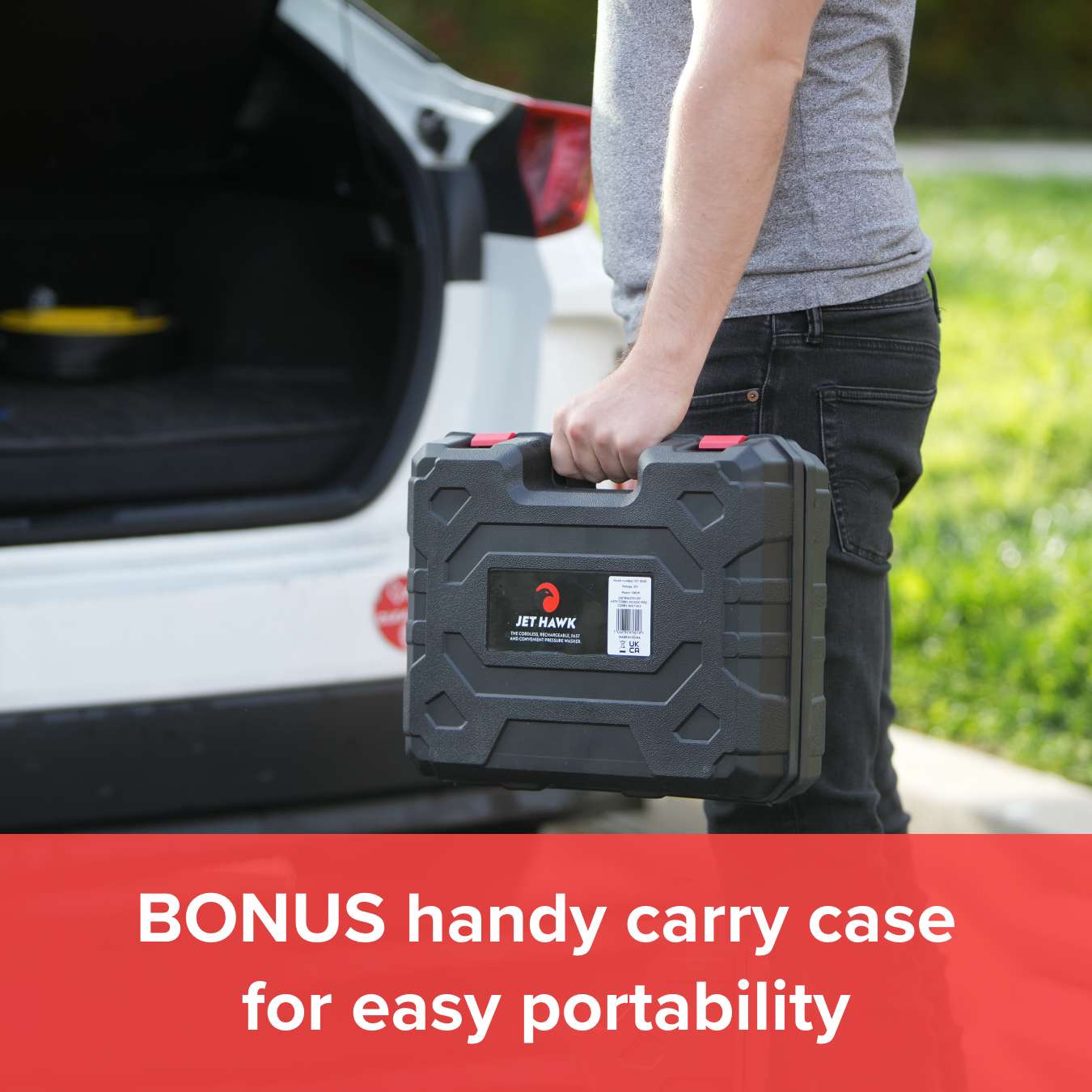 Cordless Portable Pressure Washer – Battery-Powered Jet Cleaner for Outdoor Use