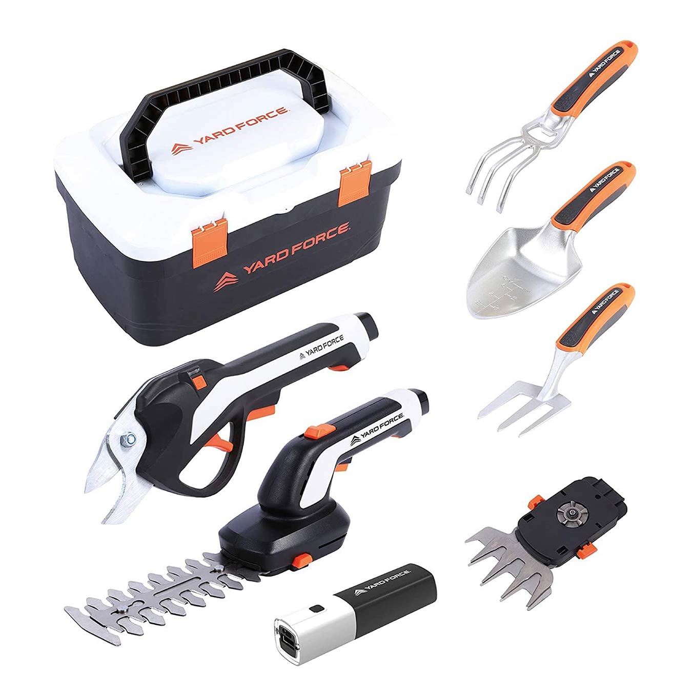 4V Cordless Garden Hand Tool Kit – Compact Set for Pruning and Trimming