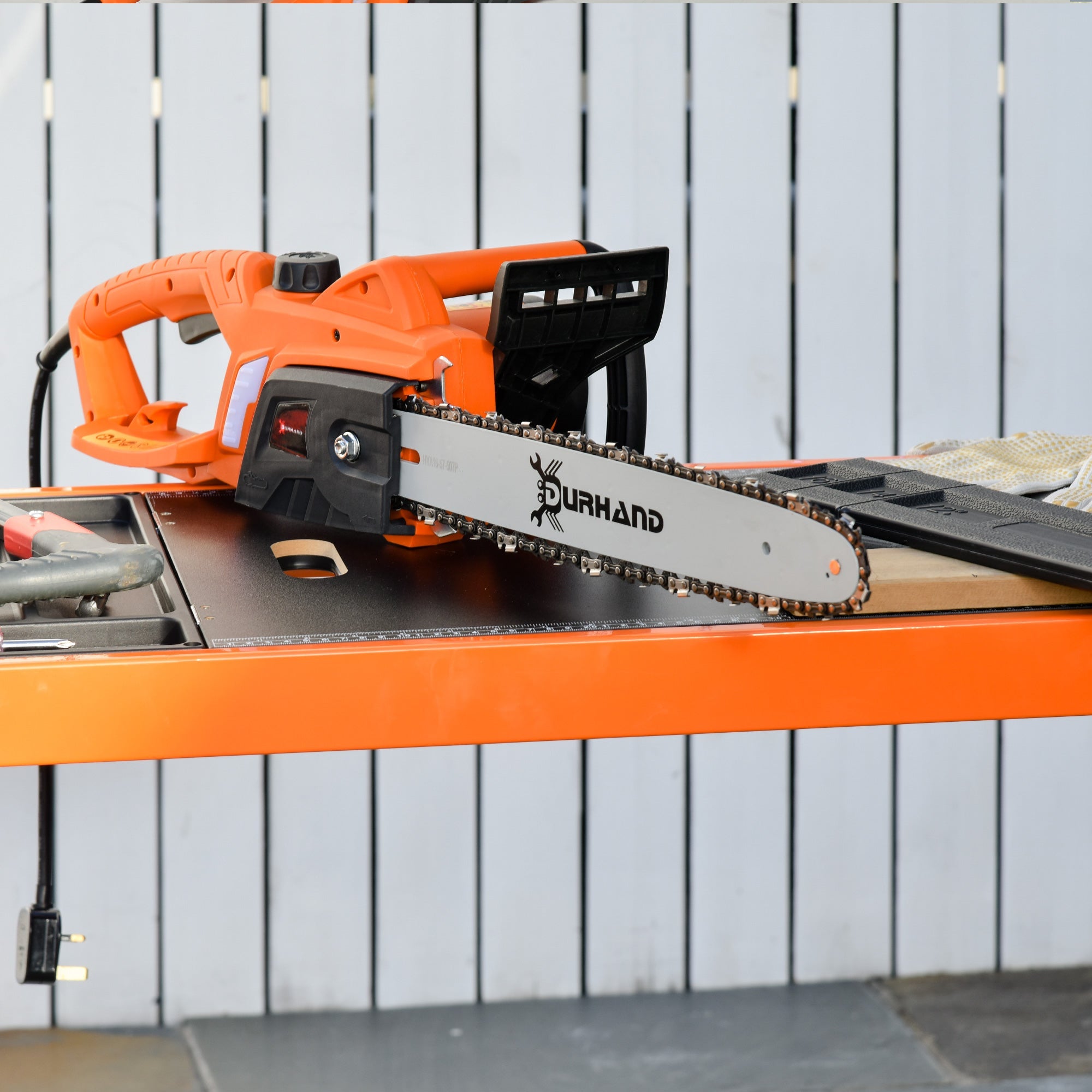 2000W Electric Chainsaw – Corded with 40cm Blade and Aluminum Build