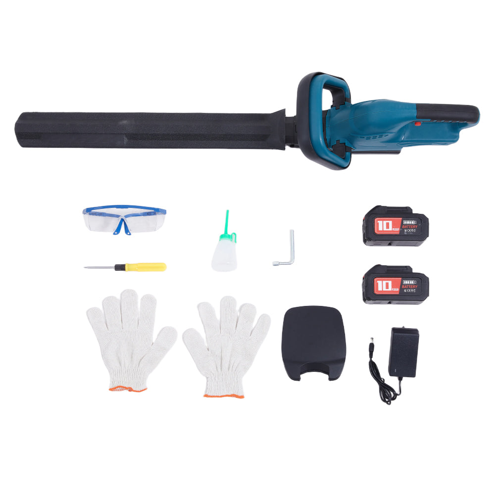 Cordless Brushless Hedge Trimmer – Handheld Battery-Powered Garden Tool