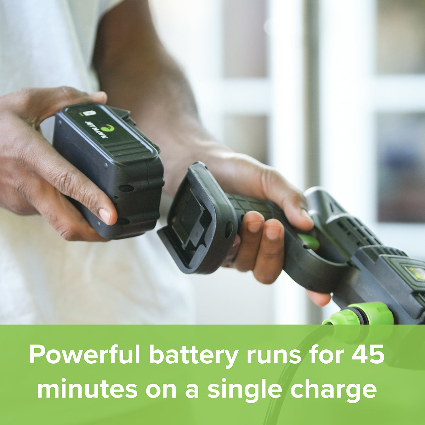 Cordless Portable Pressure Washer – Battery-Powered Jet Cleaner for Outdoor Use