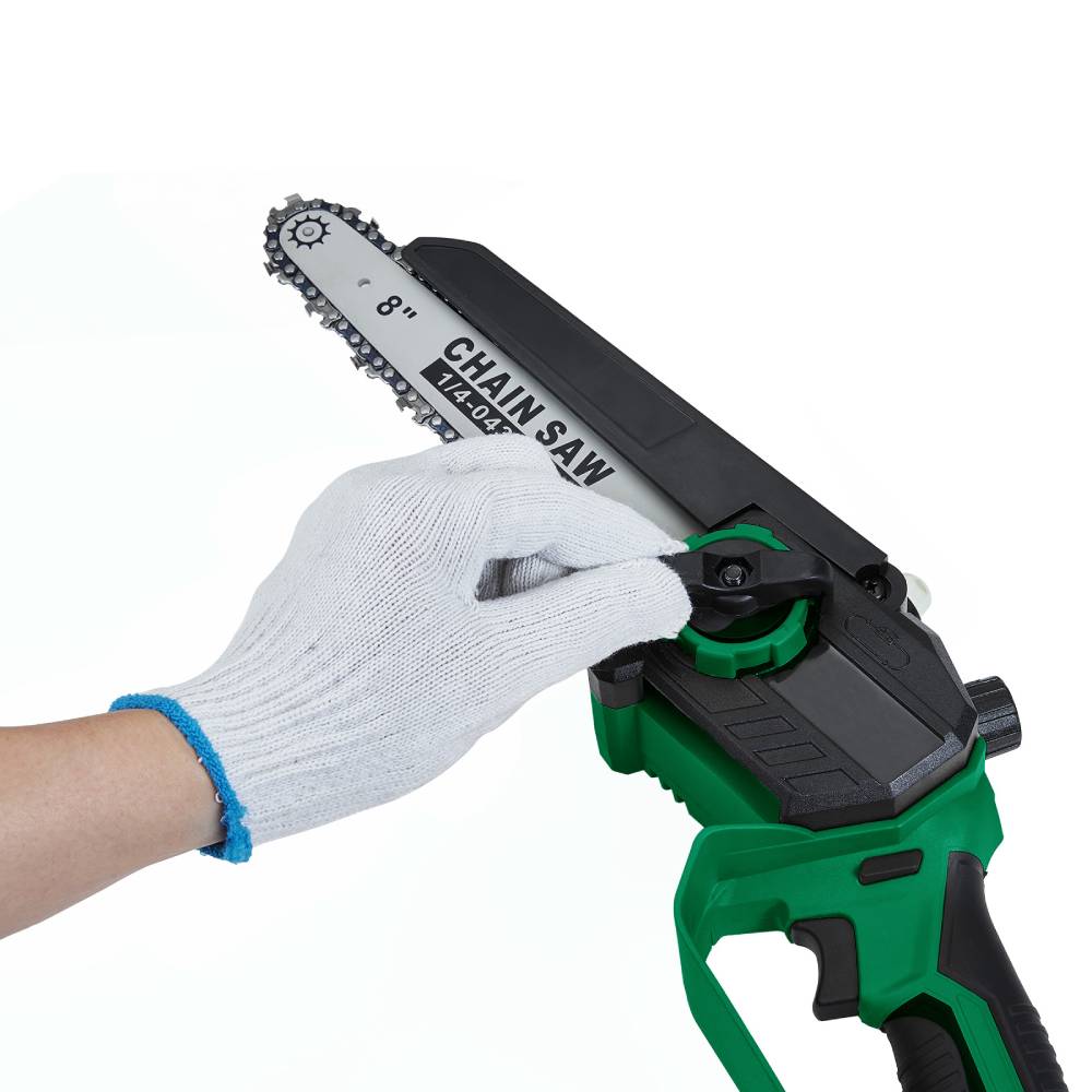6-Inch and 8-Inch Portable Cordless Chainsaw – Electric with 2 Batteries