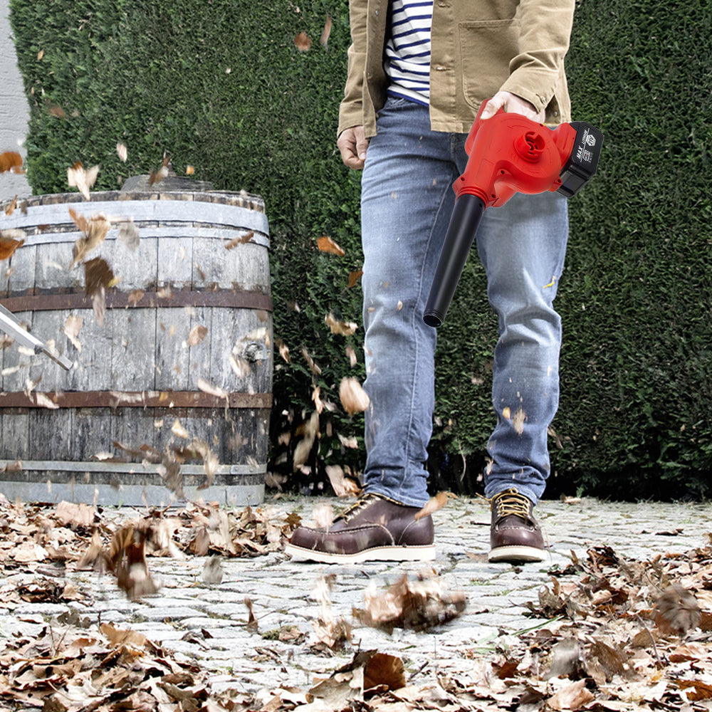 21V Cordless Leaf Blower – Lightweight and Powerful Garden Tool